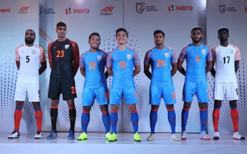 indian football team jersey 2018