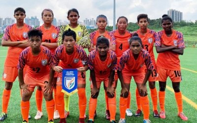 FIVE-STAR INDIA U17 WOMEN'S TEAM MAKE MERRY AGAINST HONG KONG U23 SIDE