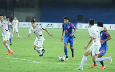 INDIA GO DOWN TO DPR KOREA DESPITE LATE SURGE