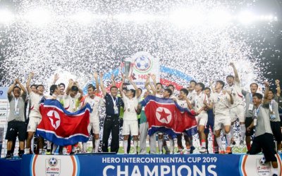 DPR KOREA LIFT HERO INTERCONTINENTAL CUP 2019 TITLE