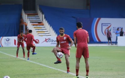 BLUE TIGERS WANT TO WIN AGAINST SYRIA 'FOR THE FANS,' SAYS ANAS EDATHODIKA
