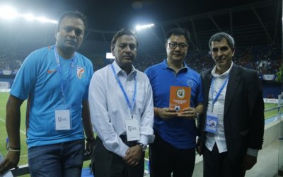 KIREN RIJIJU LAUNCHES AIFF GOLDEN BABY LEAGUES HANDBOOK 2019-20