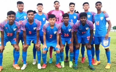 INDIA U16 NATIONAL TEAM LOSES 1-5 TO AMD U17
