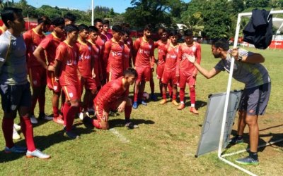 BOYS EAGER TO 'STEP UP' AGAINST NEW CALEDONIA: FLOYD PINTO