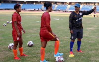 INDIAN WOMEN'S TEAM SET FOR 'CHALLENGING' TEST AGAINST UZBEKISTAN