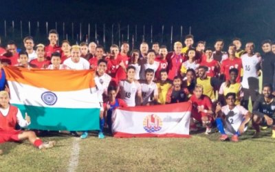 INDIA U19 TEAM DEFEAT TAHITI TO FINISH FIRST IN OFC DEVELOPMENTAL TOURNAMENT