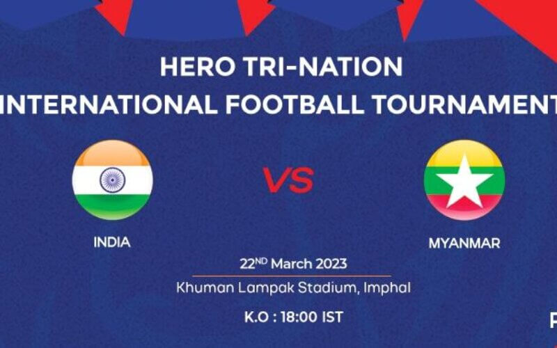 Hero Tri-Nation: India vs Myanmar