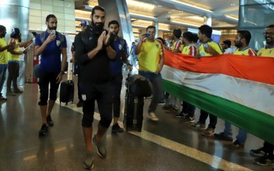 'REFOCUSED' BLUE TIGERS ARRIVE IN QATAR AHEAD OF VITAL QUALIFIER