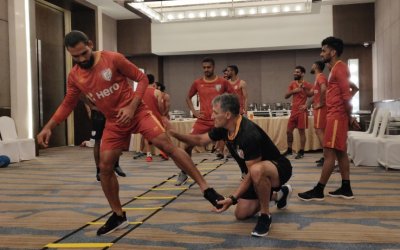 BLUE TIGERS ASSEMBLE BEFORE WORLD CUP QUALIFIER AGAINST BANGLADESH