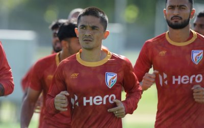 REVENGE NOT ON OUR MINDS: SUNIL CHHETRI