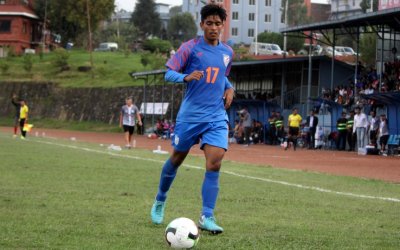 AFTER SAFF HEROICS, RAVI RANA AIMS TO MAKE A MARK AT AFC U19 QUALIFIERS