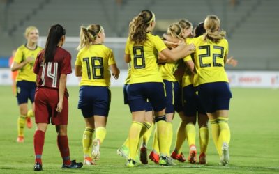Sweden overcome Thailand to enter U-17 women's tournament final