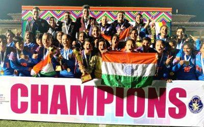 Team India lands in Mumbai for U-17 women's football tournament