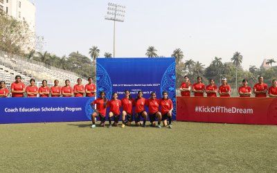 Legacy activities for FIFA U-17 Women’s World Cup India 2022 restart on International Women’s Day