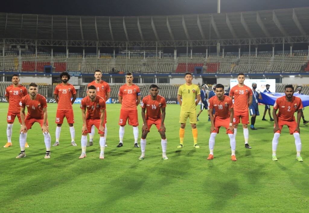 FC Goa squad against Al Wahda FC