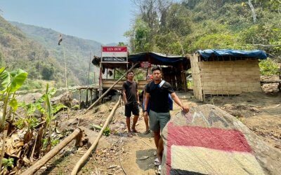 Jeje Lalpekhlua stands watch with locals to stop overfishing in Mizoram