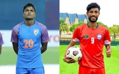 'Brothers from across the border': Pritam Kotal lends a helping hand to Bangladesh striker Jibon
