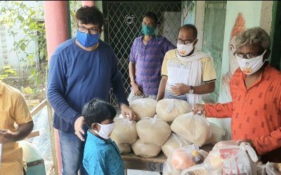 IFA provides food rations to cyclone-affected footballers in the Sunderbans