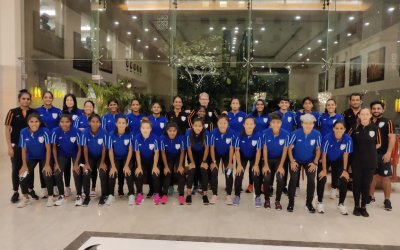 Indian Women's Team lands in UAE for friendly matches
