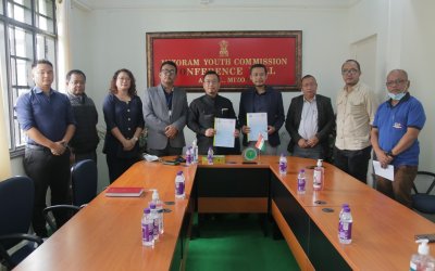 Mizoram Football Association to collaborate with Mizoram Youth Commission