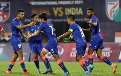 First International Friendly between India and Nepal ends in draw