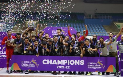 Delhi FC crowned champions of inaugural Hero Futsal Club C'ship