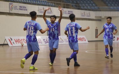 Delhi FC score 16 to register a dominating victory over Telongjem FC