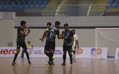 Five-star performance from Nikhil Mali guides Delhi FC to another win in the Hero Futsal Club Championship