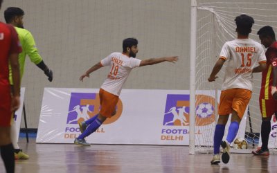 Baroda FC beat Super Strikers FC to sign off on high
