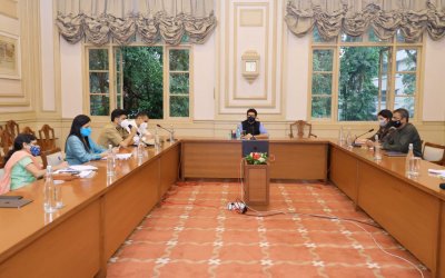 Government of Maharashtra and LOC AFC Women’s Asian Cup India 2022 meet to review preparations for the Tournament