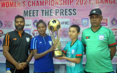 U19 girls stay determined ahead of the summit clash against hosts Bangladesh