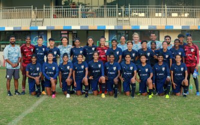 Blue Tigresses land in Mumbai for AFC Women’s Asian Cup India 2022