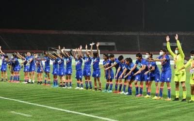 India U-18 Women's Team keen to push forward together after big win
