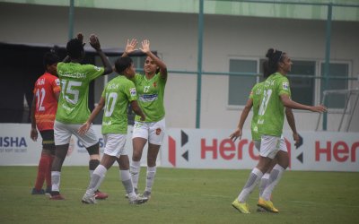 Gokulam Kerala in seventh heaven against Sports Odisha