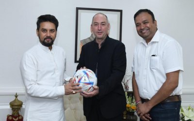 Shri Anurag Thakur assures full support for successful conduct of FIFA U17 WWC