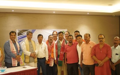 AIFF President Kalyan Chaubey holds discussions on Assam football