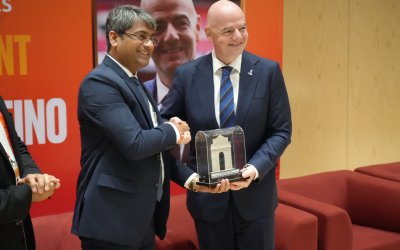 India has been a fantastic host, says FIFA President Gianni Infantino