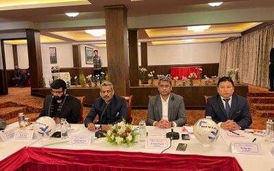 AIFF President Kalyan Chaubey chairs Executive Committee meeting in Gangtok