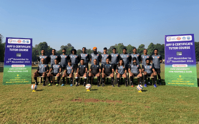 AIFF D Certificate Tutor Course gets underway in Gujarat