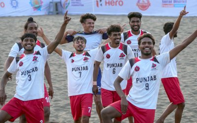 Kerala and Punjab to face off for inaugural National Beach Soccer Championships title
