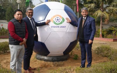 ‘We dream of reviving the glory days of Indian Football,’ says Kalyan Chaubey at launch of 'Vision 2047'
