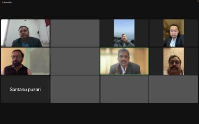 League Committee meets over video conferencing