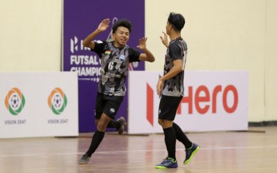 Big wins for Delhi FC, Speed Force on Day 1 of Hero Futsal Club Championship