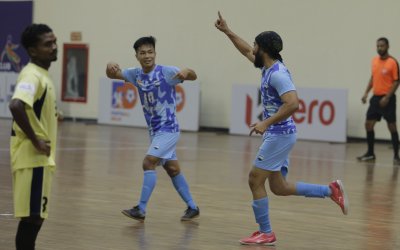 Goals galore in Hero Futsal Club Championships as Speed Force, Delhi Football Club register thumping wins