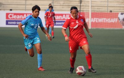 India lose lead and match against Nepal in SAFF U-20 Women’s C’ship