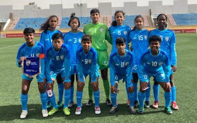 India U-17 Women rout hosts Jordan in friendly match