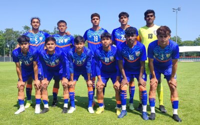 India U-17s register comprehensive win over TSV Schwaben Augsburg in last training game in Germany
