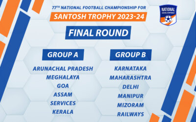 Draw revealed for 77th Santosh Trophy Final Round in Arunachal Pradesh