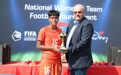 Manisha Kalyan adjudged Best Midfielder in Turkish Women's Cup