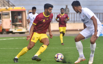 Karnataka come from two down to rescue a point against Mizoram; Delhi log full points